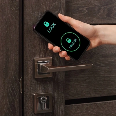Decatur vivint connected smart lock